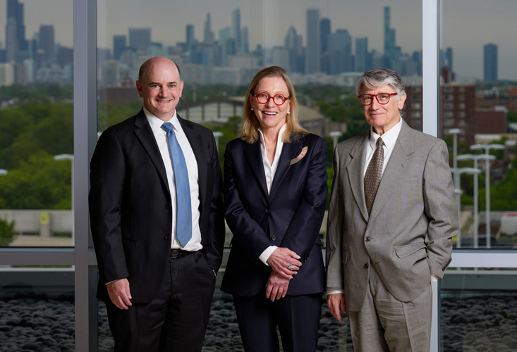 Thea Berggren, Greg Engel, and Julian Solway